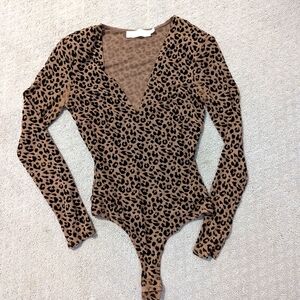 Cheetah Print Bodysuit
